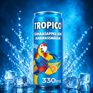 Tropico combines orange and pineapple flavours in a refreshing tropical drink. Serve chilled.
