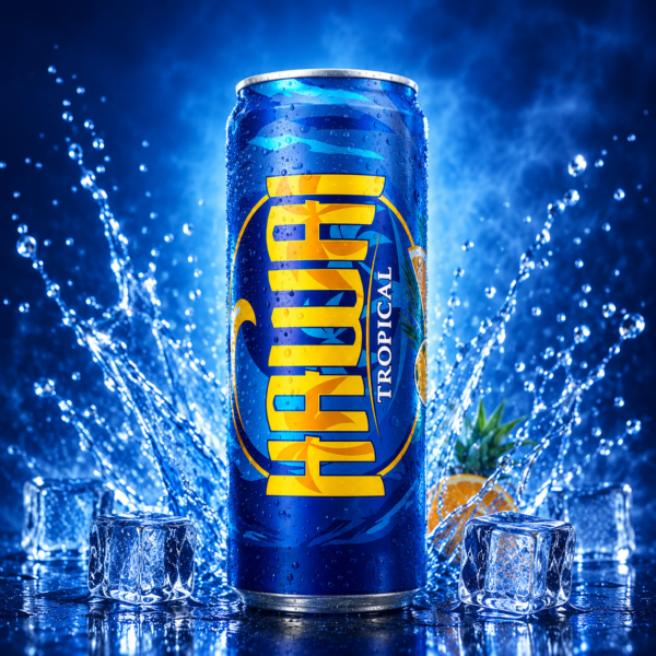 Tahiti Tropical is a fruity tropical beverage with a bright and refreshing flavour. Best served cold.