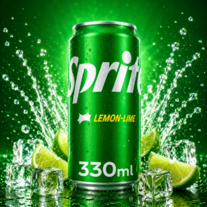 Crisp and refreshing lemon-lime sparkling soft drink.