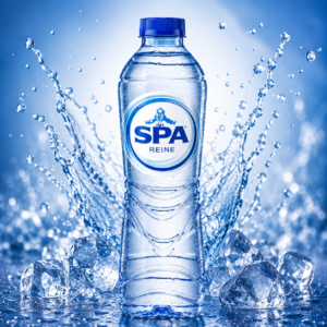 Refreshing SPA Reine still mineral water.